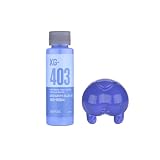 水性プレミックス塗料 XG-001ウルトラホワイト（Ultra White) (XG-403SFブルーⅢ（Designer'sBlueⅢ）)