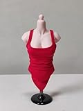 1/6 コスチューム 、キャミソール、レオタード、ジャージ (素体とヘッドと靴等は含まりません) (赤)