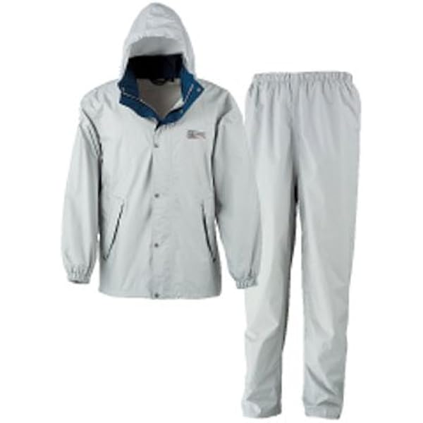 Amazon | [カジメイク] 雨具 レインウェア 男女兼用 反射材 フード収納