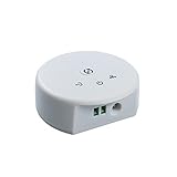 WIFI Ledコントローラー DC12-24V RGB/RGBW タイミング機能 16万色のグループ 音楽モードLEDストリップ Wifiコントローラー
