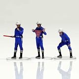 figreal 1/64 交通機動隊員001 3体セット