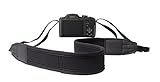 DURAGADGET Soft Padded Adjustable Neck Strap For Panasonic Lumix DMC-LZ30E & Samsung NX300 Compact S