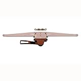 Prime-Line Products TH 23069 Single Pull Lever Operator with Escutcheon Plate Over 2-Inch, Bronze [並