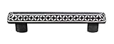 Vicenza Designs P1150 Gioiello 3-Inch Kisses Pull, Antique Silver by Vicenza Designs