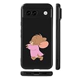 Google Pixel 8a ケース トムとジェリー スマホケース カバー ピクセル8a ケース tpu 耐衝撃 シリコン 衝撃吸収 可愛い (A, Google Pixel 8A)