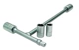 Motion Pro 08-0389 Tri-Drive Mini T-Handle Kit 1/4-inch Drive with 8,10,12,13mm Sockets [並行輸入品]