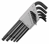 SK Hand Tool 19623 Hex Key Fractional Set, 13-Piece by SK Hand Tool