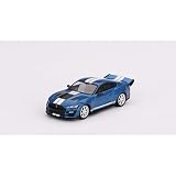 TrueScale Miniatures MINI GT 1/64 シェルビー GT500 ドラゴンスネーク コンセプト フォードパフォーマンスブルー 左ハンドル 完成品