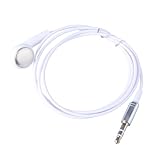 YIGZYCN 3.5mm インイヤー 片側イヤホン イヤホンコード付きヘッドセット 片側ヘッドホン MP3 MP4 携帯電話 ノートパソコン用