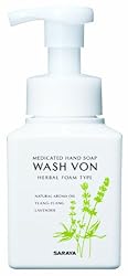 サラヤ WASH VON ウォシュボン ハーバル 薬用 ハンドソープ フォームタイプ 本体 310ml
