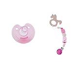 B Blesiya 赤ちゃん　おしゃぶり　歯がため　木製　おしゃぶりホルダー　使いやすく　2個セット