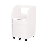 大和屋 すくすくキッズα サイドワゴン WH(ホワイト) デスク&チェア  48か月