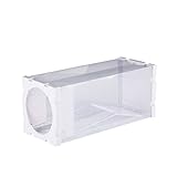 OUNONA ねずみとり 角型 動物捕獲かご (白い)