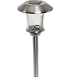 GreenLighting Outdoor Paradise Discovered Solar Lumen Pathlight (Stainless Steel) [並行輸入品]