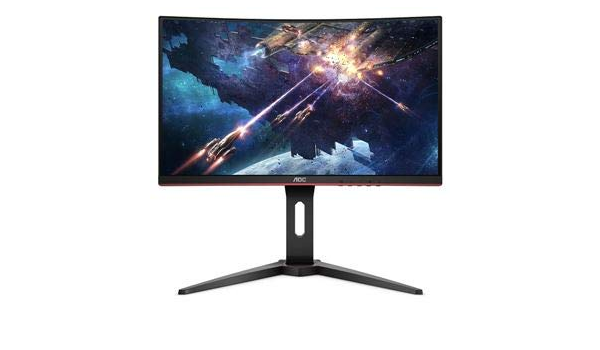 Amazon Aoc 27型ワイド144hz対応ゲーミング曲面液晶ディスプレイ ブラック Aoc ディスプレイ 通販