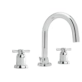 Rohl u.3956 X - 2 Perrin & Rowe Widespreadバスルーム蛇口には真鍮ポップアップDr、 U.3956X-APC-2 1