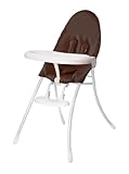 Bloom Nano Urban Highchair, Matt White/Henna Brown by bloom