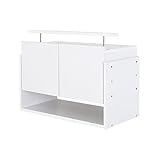 【JAJAN】フィギュアラック「サード(3rd)」ワイド 上置きロータイプ 幅83cm奥行39cm専用 ホワイト[対応天井高：225-252cm] 【正規品】[GOODSプレ対象商品]