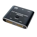プロ仕様 DisplayPort 16K ビデオ画面切替器 4K@240Hzの高リフレッシュレート。