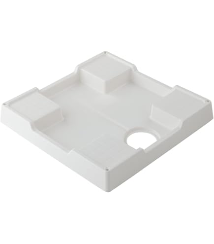 [美品]ドラム式洗濯機対応の洗濯機防水パン カラー/スノーホワイト　SINANEN（シナネン） USB-6464SNW SINANEN ドラム式洗濯機対応の洗濯機防水パン USB-6464W 洗濯パン 防水