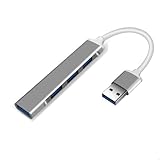 USB C ハブ 4K HDMI 急速充電 4in1 USB 高速データ転送 iPhone MacBook 4-in-1アダプタ ドッキングステーション SD/TFカード マルチディスプレイ ハブ 4K@30Hz シリコンおよび織物デザインケーブル、パワーデリバリー、アルミニウムケース (GRAY)