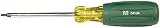 Morris 54134 Cushion-Grip Screwdriver, Square Recess, #1, 8-1/4' Length [並行輸入品]