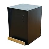 アンドグラッド スチール製 収納ロッカー 2個セット キャビネット スタッキング可 新書判 B6判 9冊前後収納