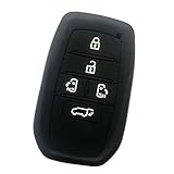 Kinotakaトヨタ専用設計 スマートキーケース 40系ヴェルファイア 新型シエンタ VOXY 90系 キーケース ノア 90系 キーカバー 新型ヴォクシー キーカバー 2022年 最新 voxy NOAH 90系 アクセサリー パーツ (ブラックB(5ボタン))
