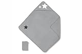 Baby Boum Bath Cape (90 x 90 cm, Stary Grizou) by Baby Boum