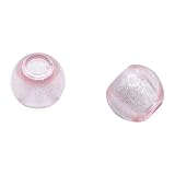NASKA ラメ入りループエンド15mm 2個入り Col.101 ピンク LS-21