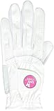 High Quality Soft Flex Gloves with Magnetic Ball Marker, White, Medium