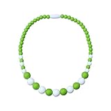 EdealingシリコンTeethingネックレスペンダント授乳ママネックレスベビーファッションアクセサリー グリーン