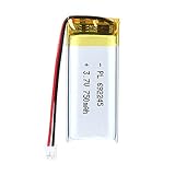 3.7V 750mAh バッテリー 692245 リチウムポリマーイオン充電式リチウムイオン Li-Po バッテリー 2P PH 2.0mm ピッチコネクタ付き 1 個