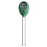 Thinp 3-in-1 Soil Moisture, Light and pH / Acidity Meter Plant Tester,Great for Garden or plant both