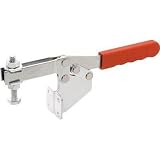 育良精機製作所:育良 下方押え型トグルクランプ 水平ハンドル(31208) ISK-38CL0 型式:ISK-38CL0