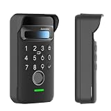 For SwitchBot 顔認証パッド 指紋認証 暗証番号 スマートロック カバー 指紋認証パッド カバー 全面保護 軽量 落下防止 防止 キズ防止SwitchBot 顔認証パッド 指紋認証 暗証番号 スマートロック 用保護ケース (ブラック）