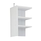 JKプラン 1cmピッチ 買いたせます書棚 追加用上置き 幅30 ホワイト ga-050 ga-050-wh