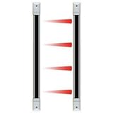 Seco-Larm Enforcer Curtain Sensors, In/Outdoor, 4 Beams, 22.5 In., White (E-9622-4W25) [並行輸入品]
