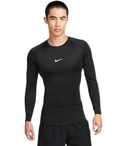 Nike ブラック アンダーシャツ ジップアップ Amazon.co.jp: 野球 ナイキ ナイキプロ アンダーシャツ 半袖 丸首 夏