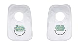 Im On Mummys Daddys Team Twin Baby Bib Set by 2Personal