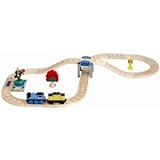 ラーニングカーブ きかんしゃトーマス 木製レール ハット卿と電動 トーマスセット 99724 並行輸入品