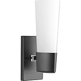 Progress Lighting p300061 – 031 Zura one-light Bath and Vanity、ブラック