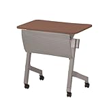 TOKIO NTTホールディングテーブル 棚無 パネル付 W700×D500×H720mm NTT-750PN ダークウッド