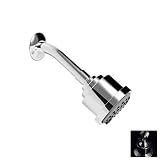 Santec 70854010光沢クロムモダントレントシャワーヘッドW