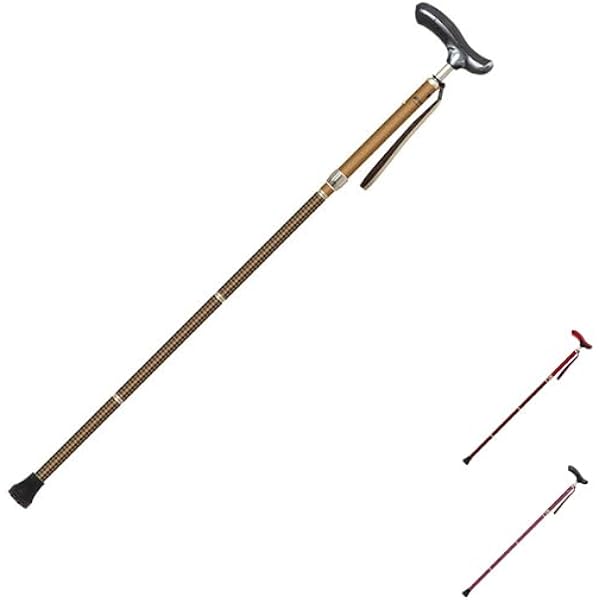 Amazon | 抗ウイルス楽ーダ折り畳み杖 ショート ベージュ | シナノ