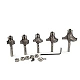 Whiteside Router Bits 502 Round Over and Beading Set with 1/4-Inch Shank by Whiteside Router Bits