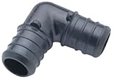 Zurn QQPE32BTX 1/2" Barb X 3/8" Mpt Qicksert Elbow [並行輸入品]