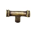 Carpe Diem Hardware 965-3 Feng Shui Bamboo Knob, Antique Brass by Carpe Diem Hardware