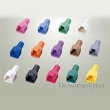 ヘラマンタイトン プラグカバー 適用プラグ:RJ45モジュラープラグ アイボリー 100個入り COVER1-IVY