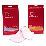 Connoisseurs 999270 Polishing Cloth Kit (2 Pack), Violet [並行輸入品]